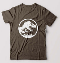 Load image into Gallery viewer, Jurassic World T-Shirt for Men-Olive Green-Ektarfa.online
