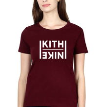 Load image into Gallery viewer, Kith T-Shirt for Women-Maroon-Ektarfa.online
