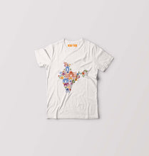Load image into Gallery viewer, India Kids T-Shirt for Boy/Girl-White-Ektarfa.online

