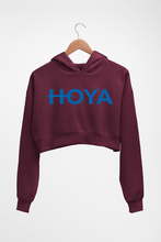 Load image into Gallery viewer, Hoya Crop HOODIE FOR WOMEN-Maroon-Ektarfa.online

