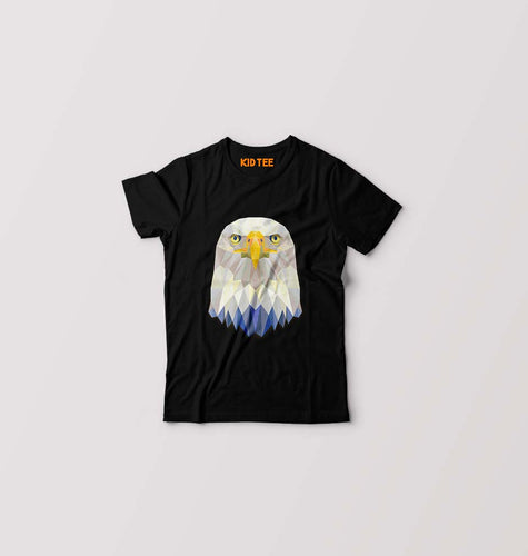 TRIANGLE_EAGLE Kids T-Shirt for Boy/Girl-Black-Ektarfa.online