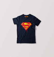 Load image into Gallery viewer, Superman Kids T-Shirt for Boy/Girl-Navy blue-Ektarfa.online
