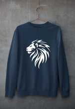 Load image into Gallery viewer, Lion Unisex Sweatshirt for Men/Women-Navy Blue-Ektarfa.online
