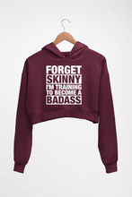 Load image into Gallery viewer, Gym Crop HOODIE FOR WOMEN-Maroon-Ektarfa.online
