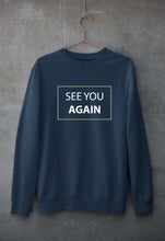 Load image into Gallery viewer, Fast &amp; Furious See You Again Unisex Sweatshirt for Men/Women-Navy Blue-Ektarfa.online
