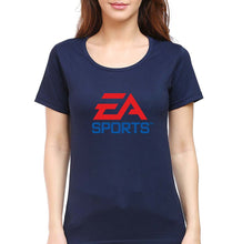 Load image into Gallery viewer, EA Sports T-Shirt for Women-Navy Blue-Ektarfa.online
