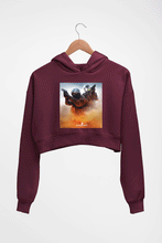 Load image into Gallery viewer, Counter-Strike Global Offensive (CS GO) Crop HOODIE FOR WOMEN-Maroon-Ektarfa.online
