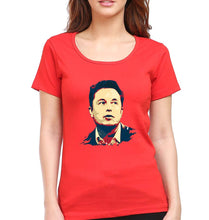 Load image into Gallery viewer, Elon Musk T-Shirt for Women-Red-Ektarfa.online
