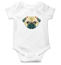 Load image into Gallery viewer, TRIANGLE_DOG Kids Romper For Baby Boy/Girl-0-5 Months(18 Inches)-White-Ektarfa.online
