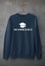 Load image into Gallery viewer, IIM A Ahmedabad Unisex Sweatshirt for Men/Women-Navy Blue-Ektarfa.online
