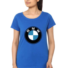 Load image into Gallery viewer, BMW T-Shirt for Women-Royal Blue-Ektarfa.online
