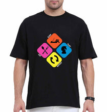 Load image into Gallery viewer, Play Chess Oversized T-Shirt for Men-Black-Ektarfa.online
