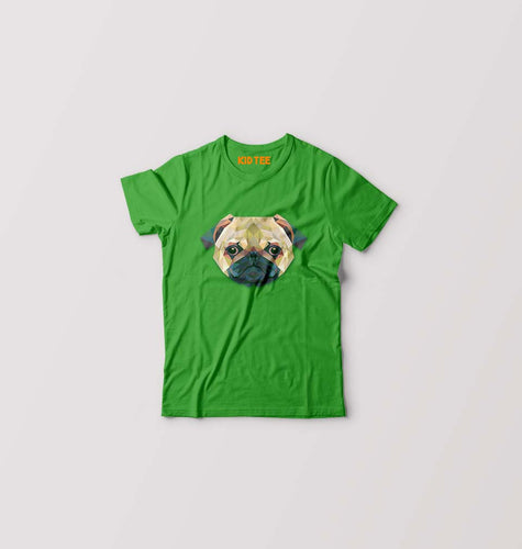 TRIANGLE_DOG Kids T-Shirt for Boy/Girl-Flag Green-Ektarfa.online