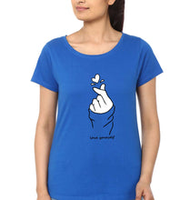 Load image into Gallery viewer, Love Yourself T-Shirt for Women-Royal Blue-Ektarfa.online

