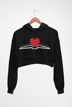 Load image into Gallery viewer, Books Crop HOODIE FOR WOMEN-Black-Ektarfa.online
