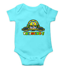 Load image into Gallery viewer, Valentino Rossi(VR 46) Kids Romper For Baby Boy/Girl-0-5 Months(18 Inches)-Sky Blue-Ektarfa.online
