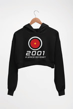 Load image into Gallery viewer, 2001 A Space Odyssey Crop HOODIE FOR WOMEN-Black-Ektarfa.online
