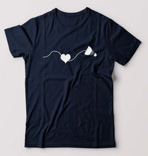 Load image into Gallery viewer, Badminton T-Shirt for Men-Navy Blue-Ektarfa.online
