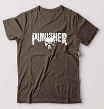 Load image into Gallery viewer, Punisher T-Shirt for Men-Olive Green-Ektarfa.online
