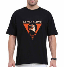 Load image into Gallery viewer, David Bowie Oversized T-Shirt for Men-Black-Ektarfa.online
