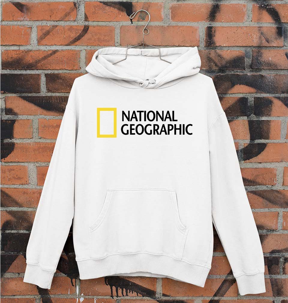 National geographic Unisex Hoodie for Men/Women-White-Ektarfa.online