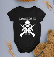 Load image into Gallery viewer, Iron Maiden Kids Romper For Baby Boy/Girl-0-5 Months(18 Inches)-Black-Ektarfa.online
