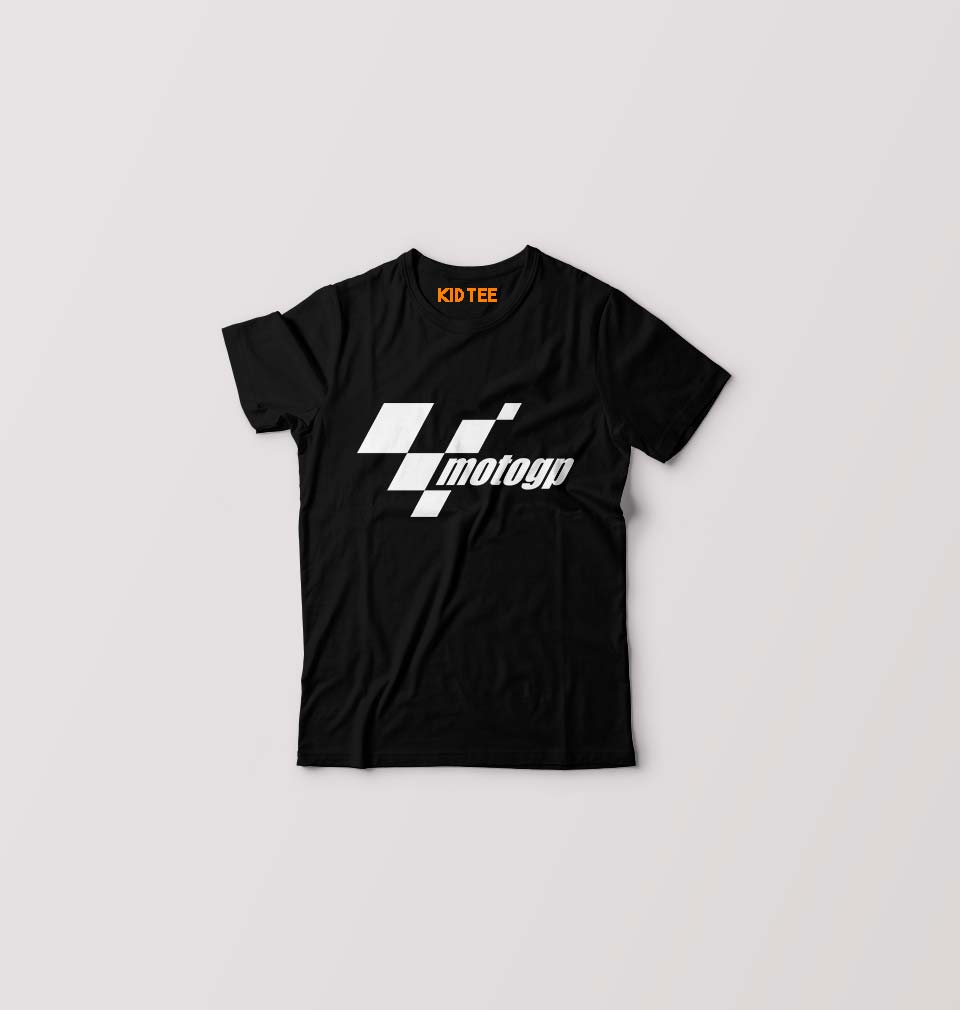 MotoGP Kids T-Shirt for Boy/Girl-Black-Ektarfa.online