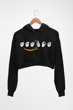 Load image into Gallery viewer, Amazon Crop HOODIE FOR WOMEN-Black-Ektarfa.online
