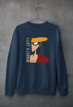 Load image into Gallery viewer, Monkey D. Luffy Unisex Sweatshirt for Men/Women-Navy Blue-Ektarfa.online
