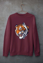 Load image into Gallery viewer, Tiger Unisex Sweatshirt for Men/Women-maroon-Ektarfa.online
