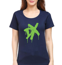 Load image into Gallery viewer, DX WWE T-Shirt for Women-Navy Blue-Ektarfa.online
