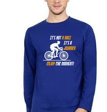 Load image into Gallery viewer, Cycling Full Sleeves T-Shirt for Men-Royal Blue-Ektarfa.online
