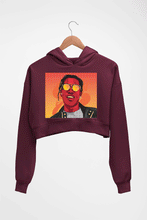 Load image into Gallery viewer, Asap Rocky Crop HOODIE FOR WOMEN-Maroon-Ektarfa.online
