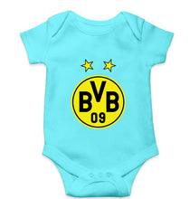 Load image into Gallery viewer, Borussia Dortmund Kids Romper For Baby Boy/Girl-0-5 Months(18 Inches)-Sky Blue-Ektarfa.online
