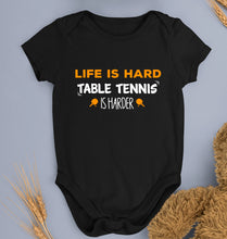 Load image into Gallery viewer, Table Tennis (TT) DNA Kids Romper For Baby Boy/Girl-Black-Ektarfa.online
