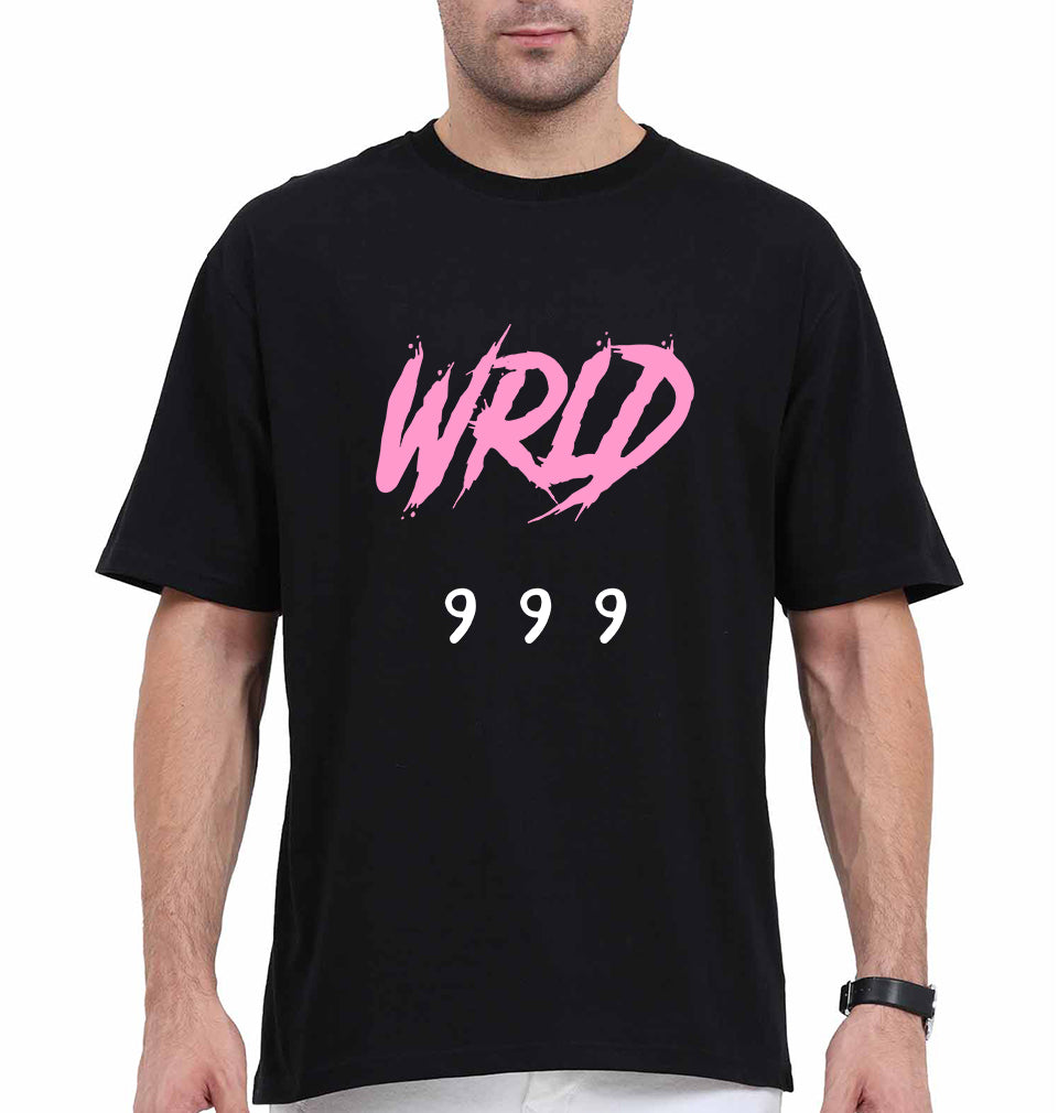 Juice WRLD 999 Oversized T-Shirt for Men-Black-Ektarfa.online
