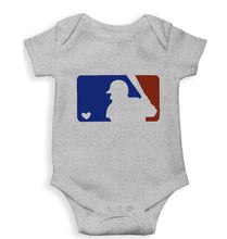 Load image into Gallery viewer, Baseball Kids Romper For Baby Boy/Girl-0-5 Months(18 Inches)-Grey-Ektarfa.online
