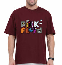 Load image into Gallery viewer, Pink Floyd Oversized T-Shirt for Men-Maroon-Ektarfa.online
