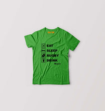 Load image into Gallery viewer, Rugby Kids T-Shirt for Boy/Girl-Flag Green-Ektarfa.online
