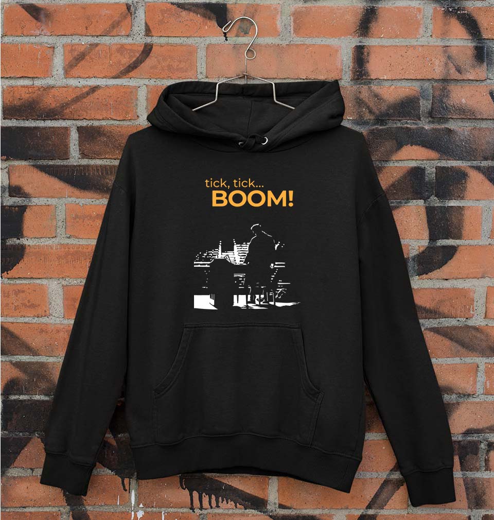 Tick Tick Boom Unisex Hoodie for Men/Women-Black-Ektarfa.online