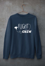 Load image into Gallery viewer, Flight Crew Unisex Sweatshirt for Men/Women-Navy Blue-Ektarfa.online
