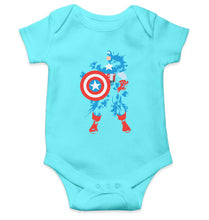 Load image into Gallery viewer, Captain Splash Kids Romper For Baby Boy/Girl-0-5 Months(18 Inches)-Sky Blue-Ektarfa.online
