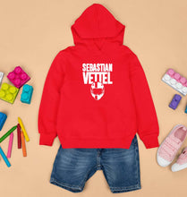 Load image into Gallery viewer, Sebastian Vettel F1 Kids Hoodie for Boy/Girl-RED-Ektarfa.online
