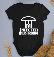 Load image into Gallery viewer, Infected Mushroom Kids Romper For Baby Boy/Girl-Black-Ektarfa.online

