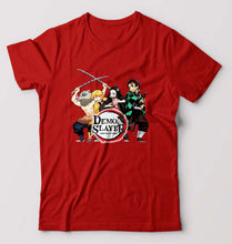 Load image into Gallery viewer, Demon Slayer T-Shirt for Men-Red-Ektarfa.online
