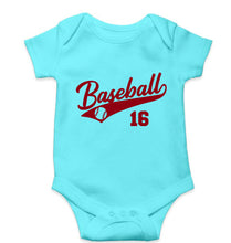 Load image into Gallery viewer, Baseball Kids Romper Kids Romper For Baby Boy/Girl-0-5 Months(18 Inches)-Sky Blue-Ektarfa.online
