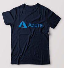 Load image into Gallery viewer, Azure T-Shirt for Men-Navy Blue-Ektarfa.online
