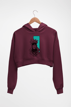Load image into Gallery viewer, Gambit-x-men Crop HOODIE FOR WOMEN-Maroon-Ektarfa.online
