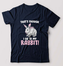 Load image into Gallery viewer, Rabbit Bunny T-Shirt for Men-Navy Blue-Ektarfa.online

