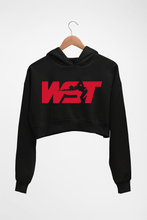 Load image into Gallery viewer, World Snooker (WST) Crop HOODIE FOR WOMEN-Black-Ektarfa.online
